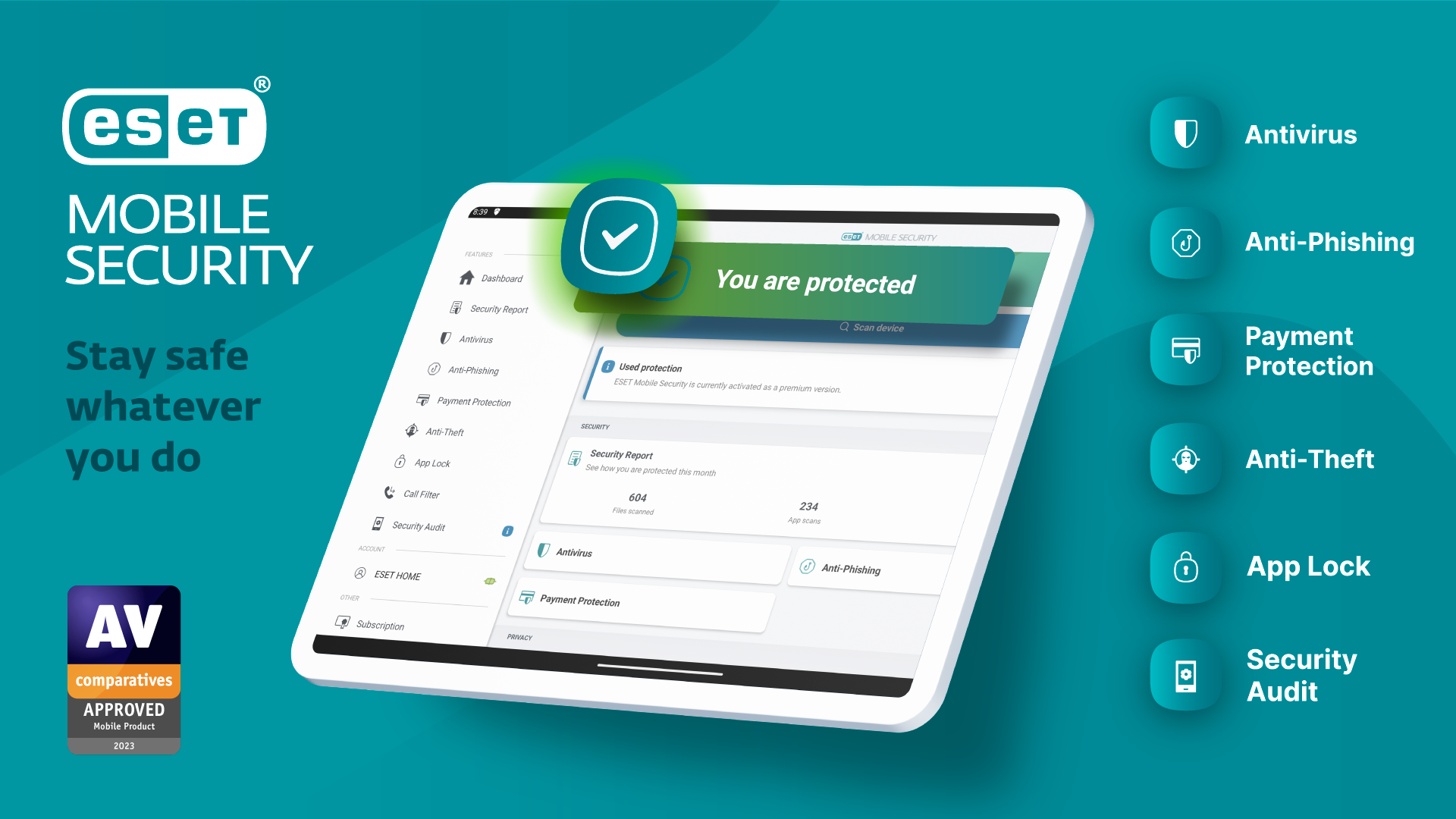بهترین آنتی ویروس اندروید: ESET Mobile Security