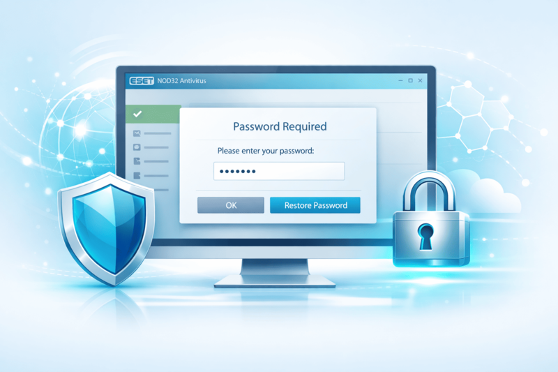 نحوه ریست و حذف پسورد تنظیمات نود 32 (راهنمای کامل)